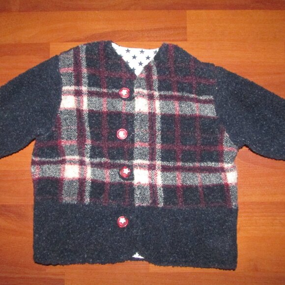 Berber Plaid Check and Stars Pants and Jacket Set - NEW - Picture 5 of 16